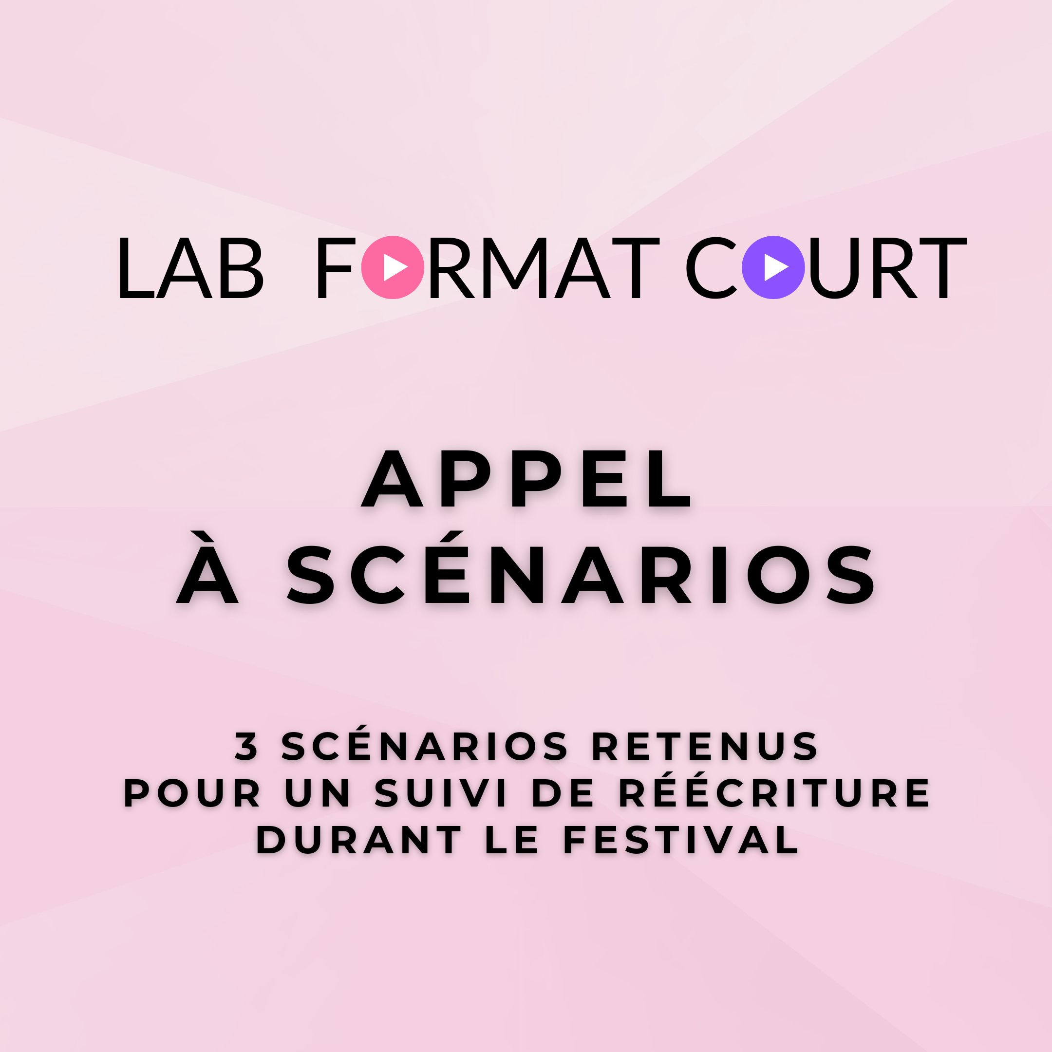 Festival Format Court. Nouveauté, le Lab !